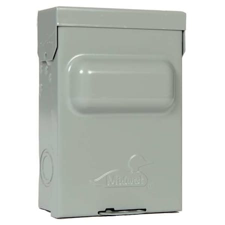 Midwest Fusible, Disconnect Switch, General Duty, 240 V, DPST, NEMA 3R U035F2