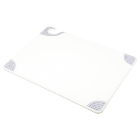 San Jamar Cutting Board, 15x20, White CBG152012WH