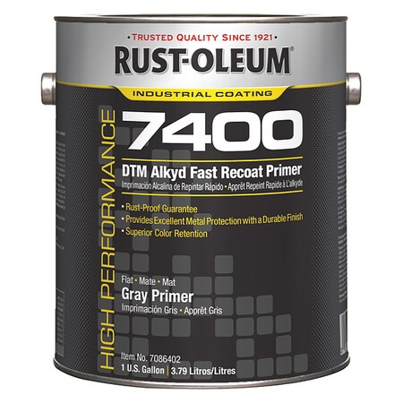 Rust-Oleum 1 gal. Gray Solvent Primer 7086402