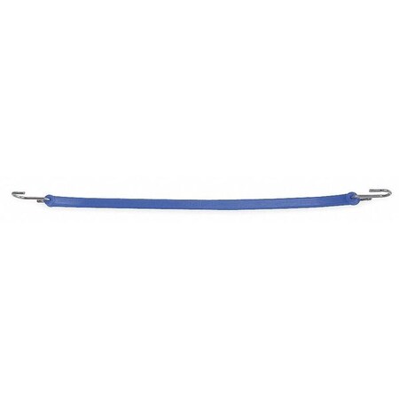 The Perfect Bungee Standard Bungee Strap, S-Hook, 24inL, Blue B24BL