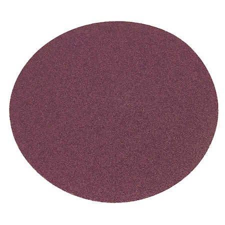 NORTON ABRASIVES PSA Sanding Disc, AlO, Cloth, 10 In, 80 Grit 66261136601