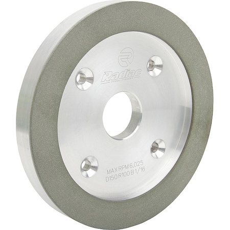 Tool Room Superabrasive Sharpening Wheel 6x3/4x1-1/4 D150, 6A2C 34154727