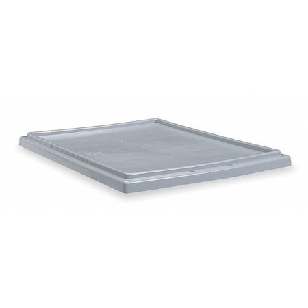 AKRO-MILS Gray Plastic Lid, 15-1/2 in W 35191GREY