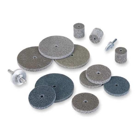 Norton Abrasives Unitized Wheel, 3 Diax1/4 Wx1/4, AO, VFN 66261058877