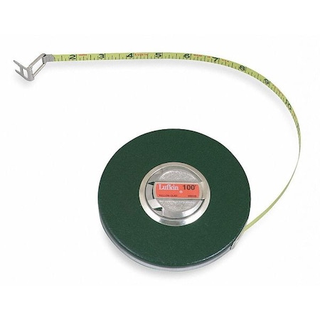 Crescent Lufkin 3/8" x 100' Banner Yellow Clad Tape Measure HW226