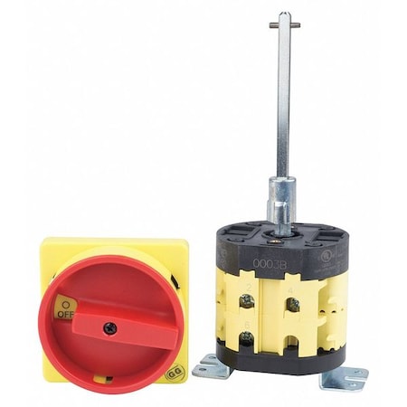 Noark Panel Mount Disconnect Switch, 600VAC, 3 pole 101946G