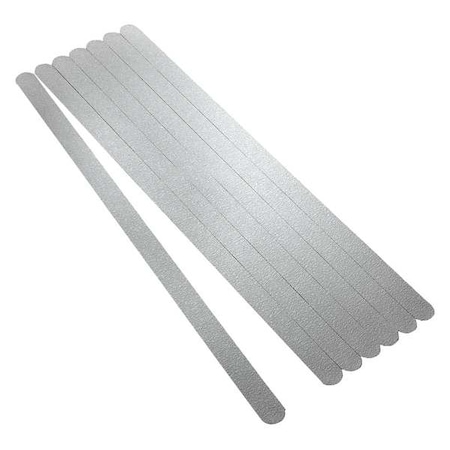 3M Anti-Slip Tread vinyl Proprietary Grit Size, White, 3/4" W x 17" L 7705