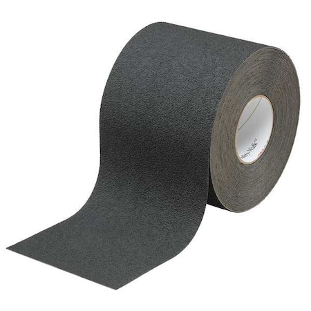 3M Anti-Slip Tape Synthetic Rubber/Plastic Film Proprietary Grit Size, Black, 4" W x 60 ft. L 310-4X60