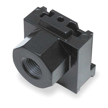 Wilkerson End Block, 1/4 In NPT N17-96-610