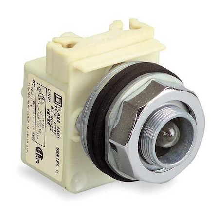 Schneider Electric Pilot Light, No Lens, 30mm 9001KP35