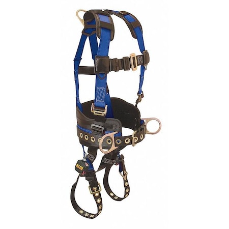 Condor Condor Full Body Harness, S/M, 425 lb., Mating Chest/ Tongue Leg Straps 7DD48