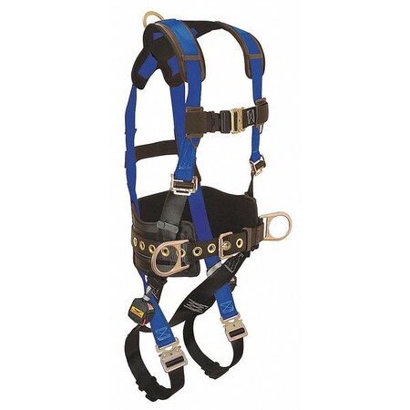 Condor Condor Full Body Harness, S, 425 lb., Quick-Connect Chest/ Quick-Connect Leg Straps 7DD50