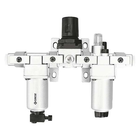 Groz Filter/Regulator/Lubricator, 1/2In, 290psi 7DX48