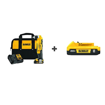 Dewalt Drill Kit, Voltage 18V DC, Battery Included, Battery Capacity (1) 1.5 Ah DCD740C1, DCB203