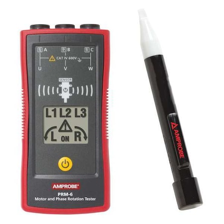 Amprobe Voltage Detector, 50 to 1000V AC, 6 in Length, Visual Indication 40PC49 + 12U589