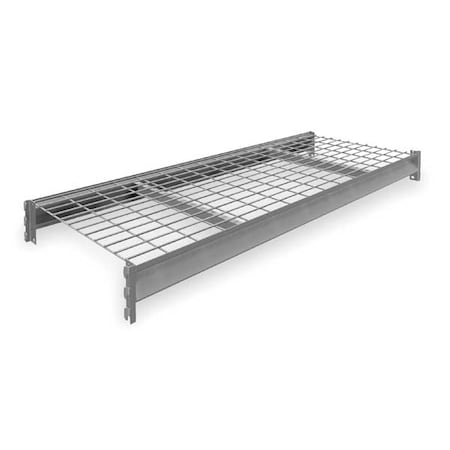 Tennsco Shelf, 24 in D, 60 in W, Gray 6940