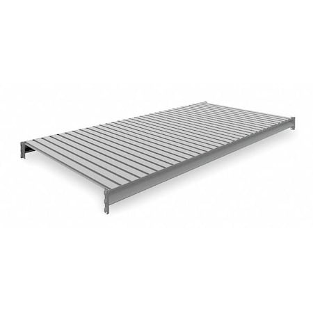 Tennsco Shelf, 48 in D, 96 in W, Industrial Gray 6940