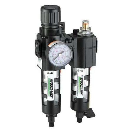 Speedaire FRL, 1/4 In. NPT, 51 cfm, 150 psi 7D683