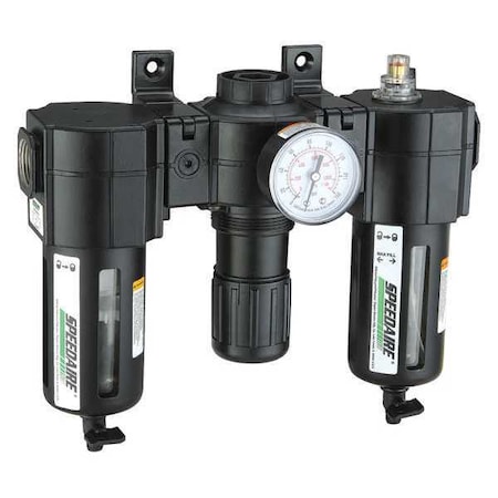 Speedaire FRL, 3/4 In. NPT, 142 cfm, 150 psi 7D739