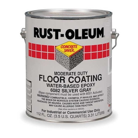 Rust-Oleum Epoxy Activator and Finish Kit, Navy Gray, High Gloss, 1 gal, 6000 Series 6086