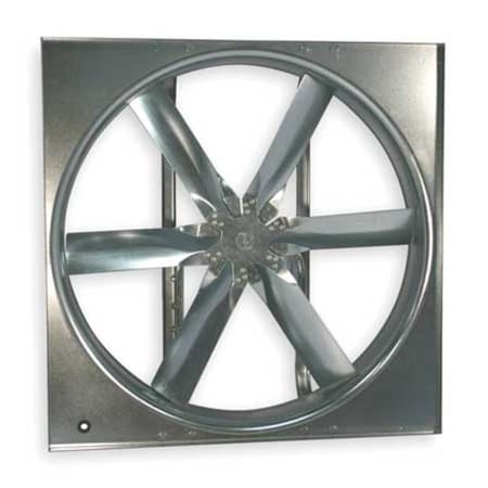 Dayton Supply Fan w/Drive Package, Standard Duty, 115/208-230V AC, 24 in Blade Dia, 3/4 HP 7CC11