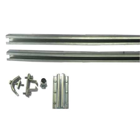 Dayton Festoon Track Kit, C-Track, L 20 Ft 7CZ56