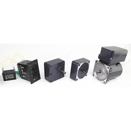 DAYTON AC Gearmotor: Parallel, Single Output Shaft, Shaded Pole, TEFC, 7 RPM, 113 in-lb Max Torque
