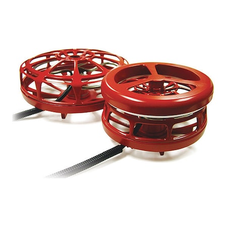 K&H Pet Products Ultimate Stock Tank De-Icer 250 watts Red 7" x 7" x 5" 8425