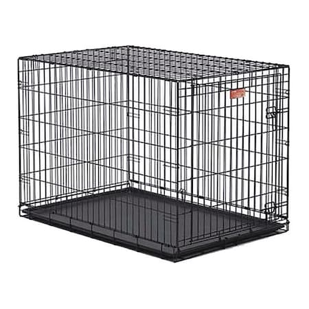 Midwest Dog Single Door i-Crate Black 36" x 23" x 25" I-1536