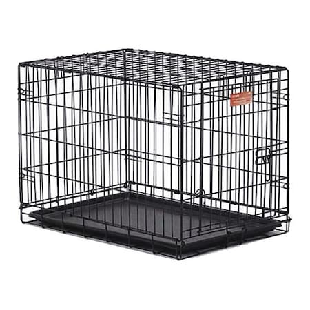 Midwest Dog Single Door i-Crate Black 30" x 19" x 21" I-1530