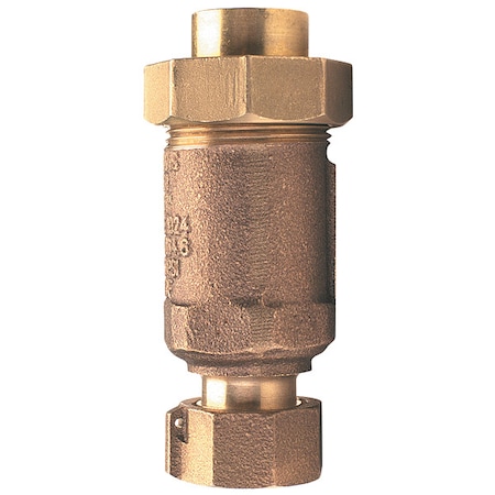 Wilkins Backflow Preventer, 1 1/4 in, FMTC x FNPT 114UFMX1UF-700XL