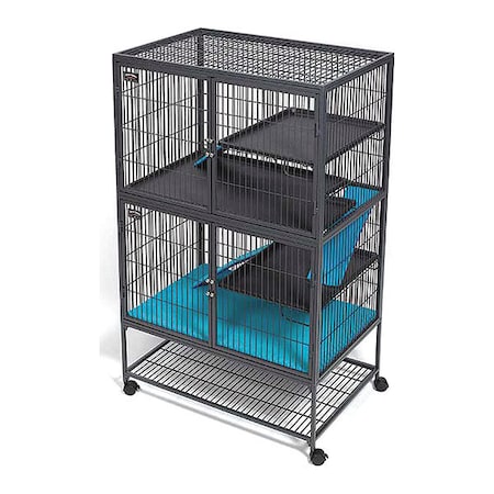 Midwest Nation Accessory Bottom Pan Cover Teal / Purple 34.75" x 23.25" x 0.1" NA-PCB