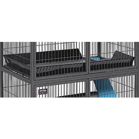 Midwest Nation Accessory Upper Scatter Guard Black 34.5" x 22.75" x 4" NA-SGU