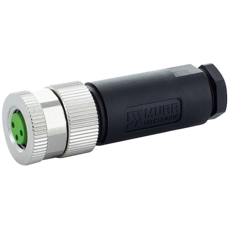 Murrelektronik Cordset, Straight, 50V, 4A 7000-08621-0000000