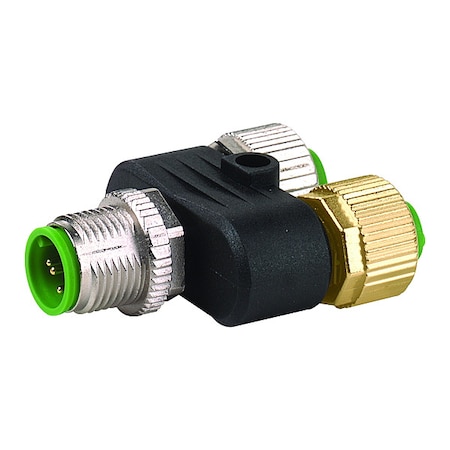 Murrelektronik Cordset, T-Style, Screw Mount, 4A, 45mm 7000-41181-0000000