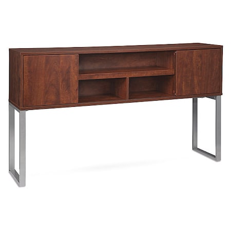 Ofm Fulcrum Series 66" Hutch with Doors Cherry CL-H6615-CHY