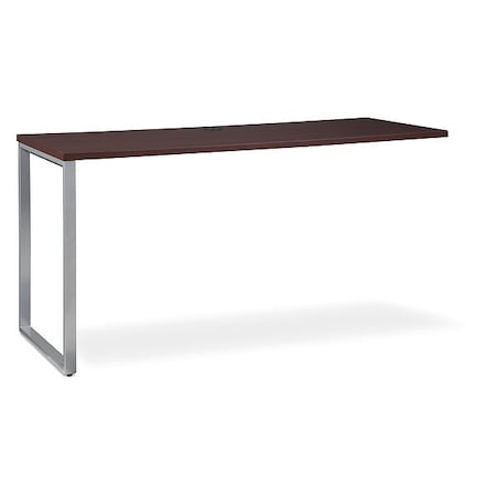 Ofm Fulcrum Series 60" x 24" Credenza Shell Mahogany CL-C6024-MHG