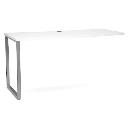 Ofm Fulcrum Series 60" x 24" Credenza Shell White CL-C6024-WHT