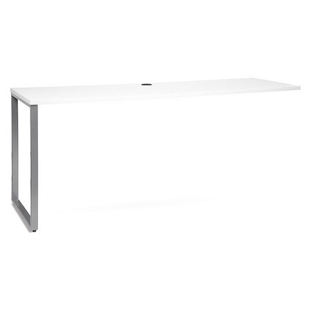 Ofm Fulcrum Series 72" x 24" Credenza Shell White CL-C7224-WHT