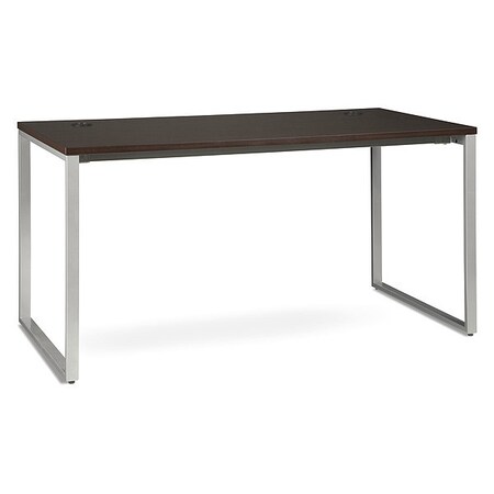 Ofm Fulcrum Series 60"x30" Metal Leg Desk Espresso CL-D6030-ESP