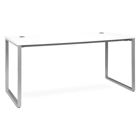 Ofm Fulcrum Series 66"x30" Metal Leg Desk White CL-D6630-WHT