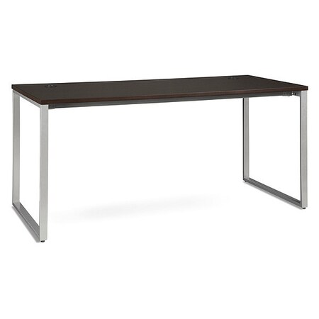 Ofm Fulcrum Series 66"x30" Metal Leg Desk Espresso CL-D6630-ESP