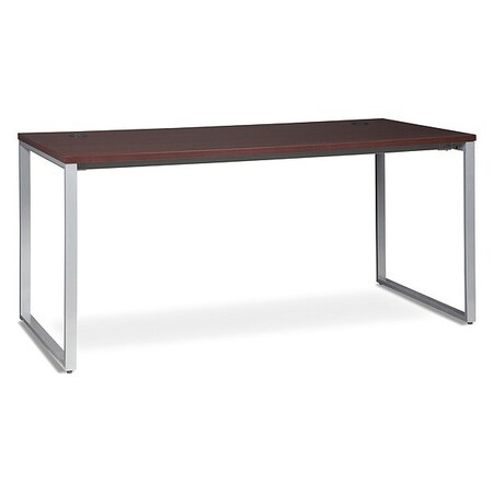 Ofm Fulcrum Series 66"x30" Metal Leg Desk Mahogany CL-D6630-MHG