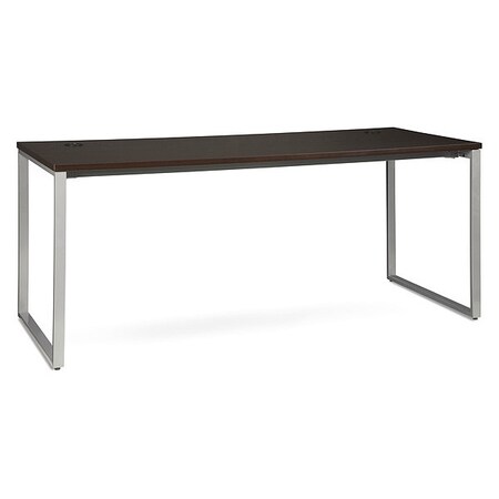 Ofm Fulcrum Series 72"x30" Metal Leg Desk Espresso CL-D7230-ESP