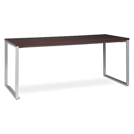 Ofm Fulcrum Series 72"x30" Metal Leg Desk Mahogany CL-D7230-MHG