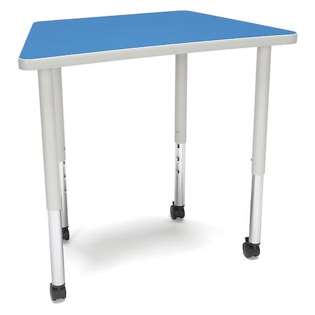 Ofm Adapt Trapezod Large Leg Table/Cas Blu TRAP-LLC-BLU