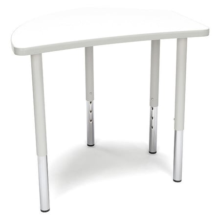 Ofm Adapt Crest Large Leg Table White Board CREST-LL-WHT