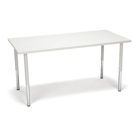 Ofm Adapt Rectangle Large Leg Table Gray Nebula RECT-LL-GRYNB