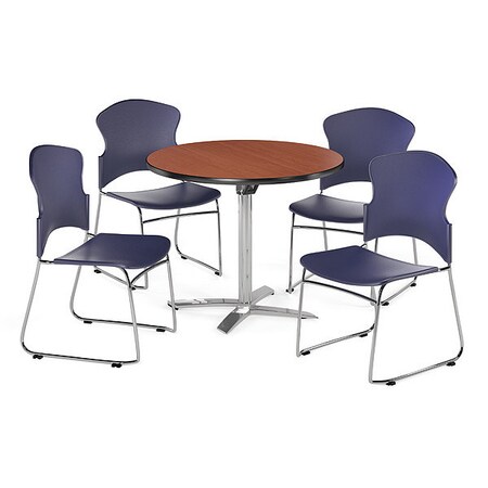 Ofm Break Room Set, KFT36RD-Cherry / 310-P-A11 PKG-BRK-031-0004