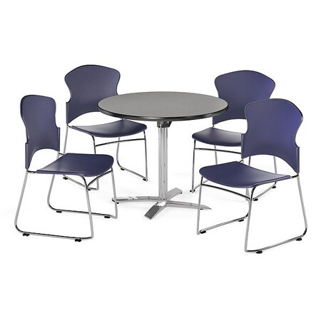 Ofm Break Room Set, KFT36RD-Gray Nebula / 310-P-A11 PKG-BRK-031-0008